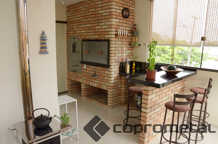 Instalação real Coprometal