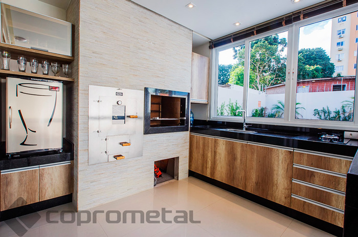 Instalação real Coprometal