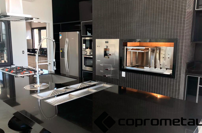 Instalação real Coprometal