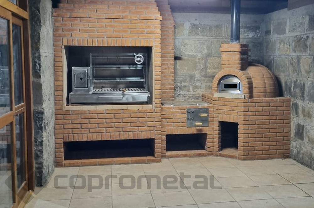 Instalação real Coprometal