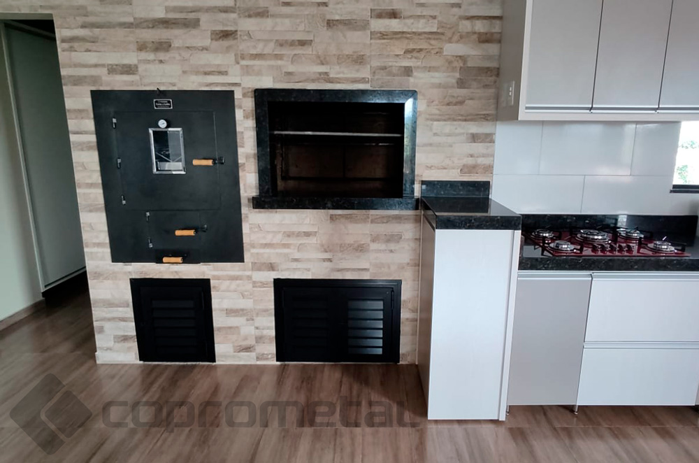 Instalação real Coprometal