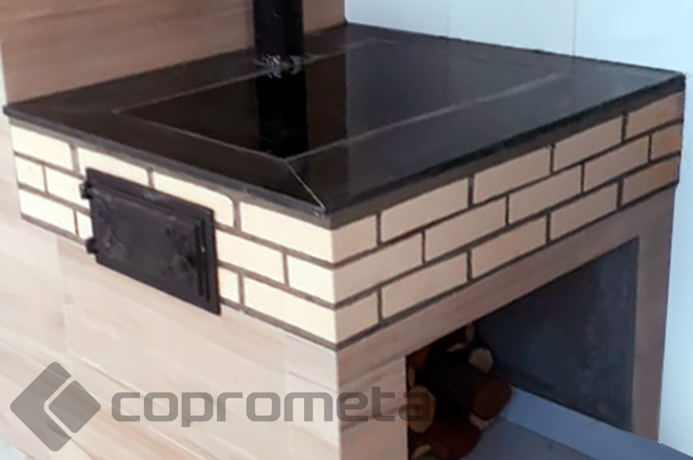 Instalação real Coprometal
