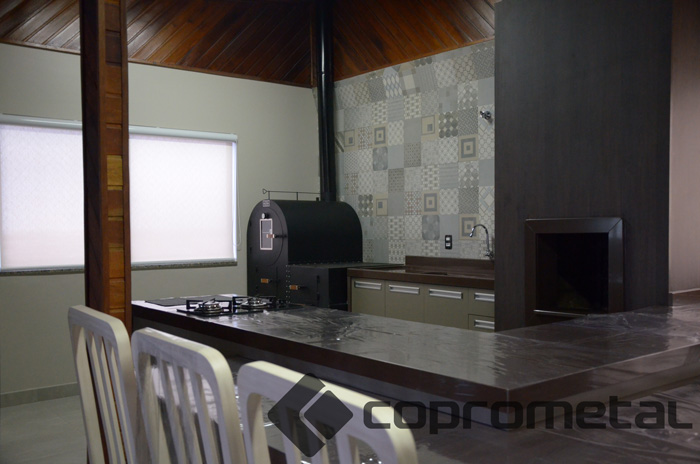 Instalação real Coprometal