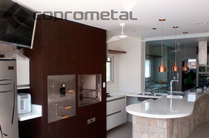 Instalação real Coprometal