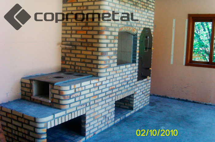 Instalação real Coprometal