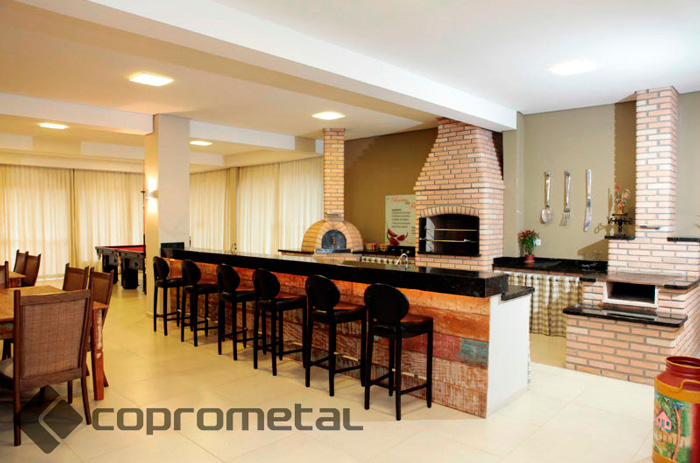 Instalação real Coprometal