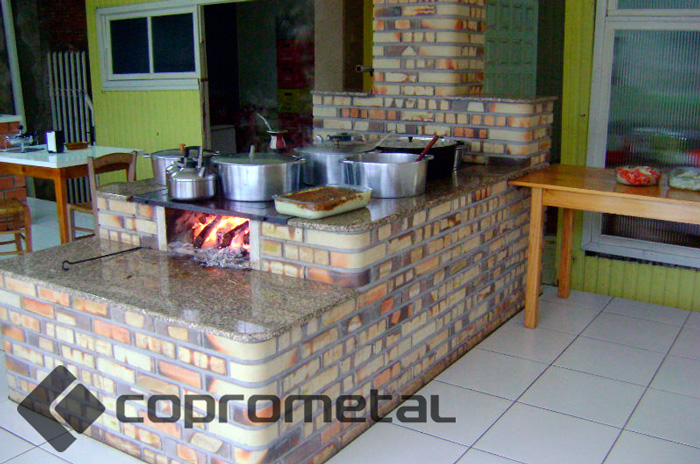 Instalação real Coprometal
